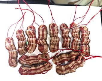 Miniatur Speck Ornamente, Set von 12