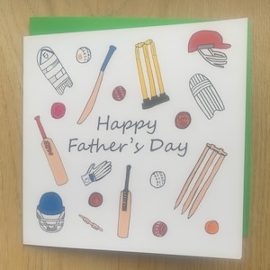 Vatertagskarte, Cricket, Sport, Papa, Vater, alternativ, Papa, Väter, Vater