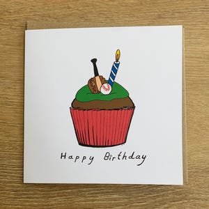 Cartão de beisebol, beisebol, cartão de feliz aniversário, taco, bola, masculino, ele, ela, esportivo, cupcake, pai, filho, sobrinho, tio, irmão, namorado