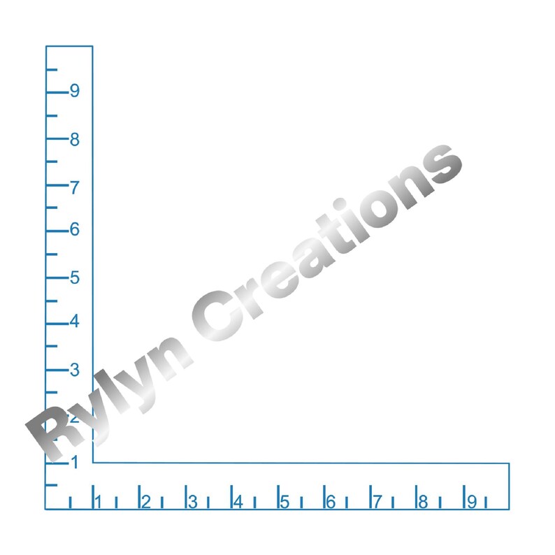 L-shaped Ruler Digital File: JPG, SVG, PNG (inches) - Etsy