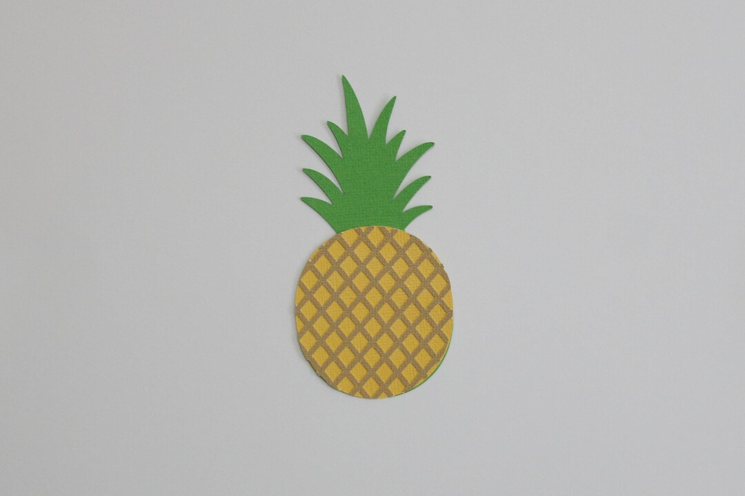 Pineapple Die Cut Etsy