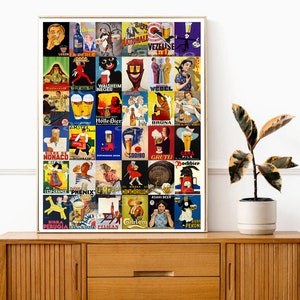 Poster di birra / Poster pubblicitari d'epoca degli anni '10 -'60