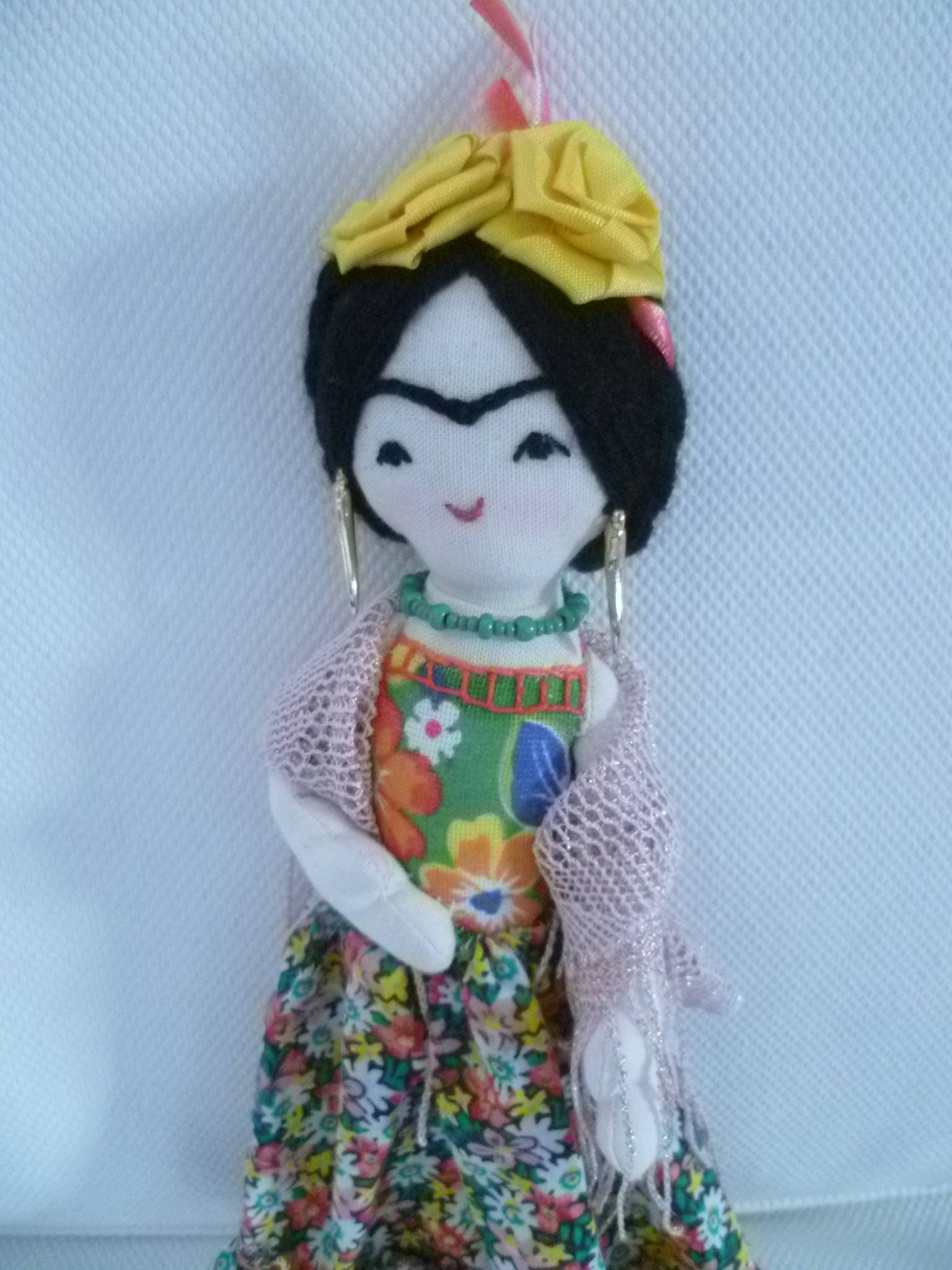 Frida Kahlo Handmade Doll Mexican Artist Folk Art Doll - Etsy