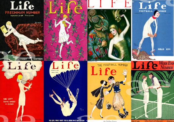 LIFE Magazine Covers Vintage Wall : Prints, Paintings & Posters