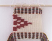 Handwoven Wall Tapestry: Small Woven Wall Art