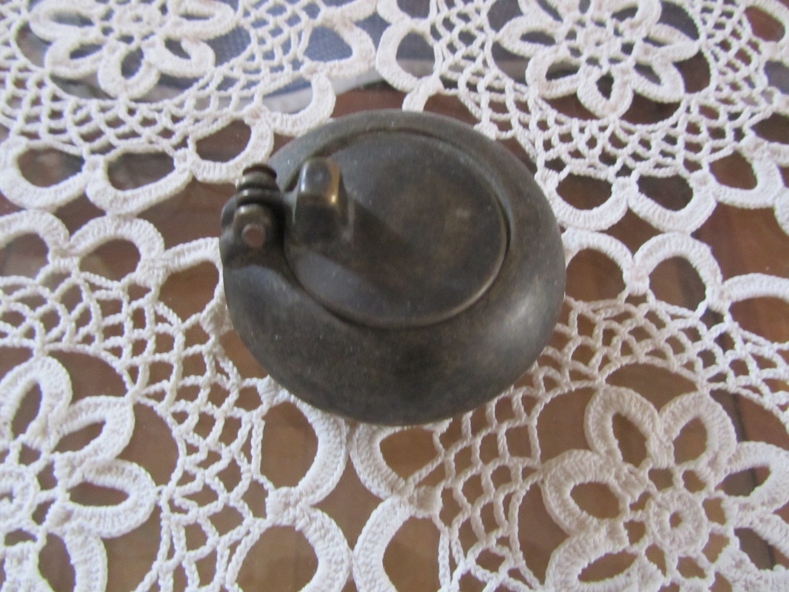 Vintage Brass Pocket Ashtray With Lid Etsy