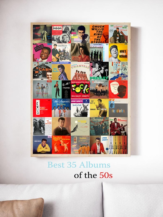 1950年代のアルバムカバー - 50年代のベストミュージックアルバム - 50