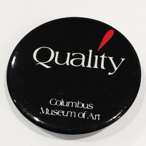 Vintage Columbus Ohio Art Museum Pin Quality Columbus Museum of Art Pinback Button Souvenir