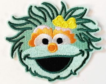 Rosita Muppet-patch: Sesamstraat opstrijkappliqué