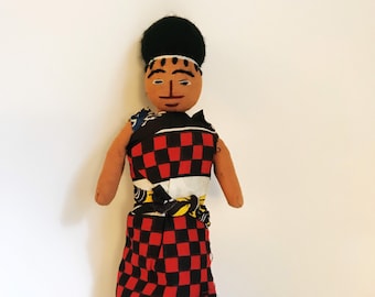 アフリカの伝統人形 - 手縫いの民族芸術玩具 - Etsy 日本