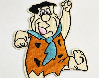 Officially Licensed The Flintstones Fred Flintstone Patch Caveman
