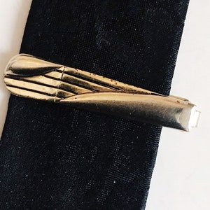 Vintage Tie Clip Men's Suit Accessory Tie Bar Gift for Him Father's Day Gift Wedding Groomsmen Groom Tie Accessories Modern Tie Clip