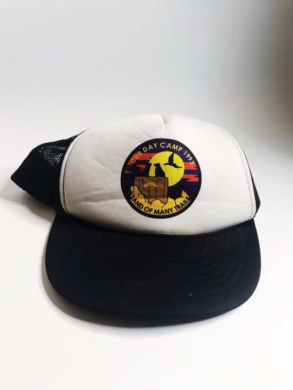 Vintage Summer Camp Trucker Hat vintage 1990s Hip… - image 2