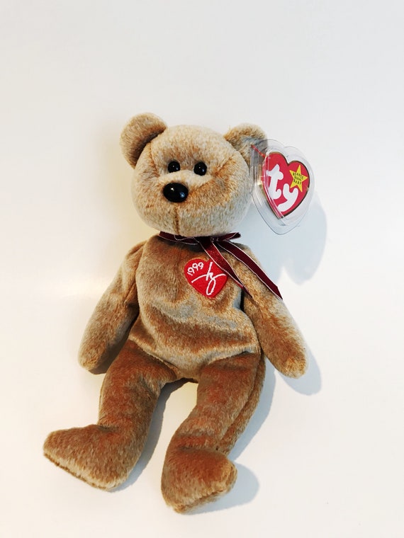 ty beanie 1999 signature bear