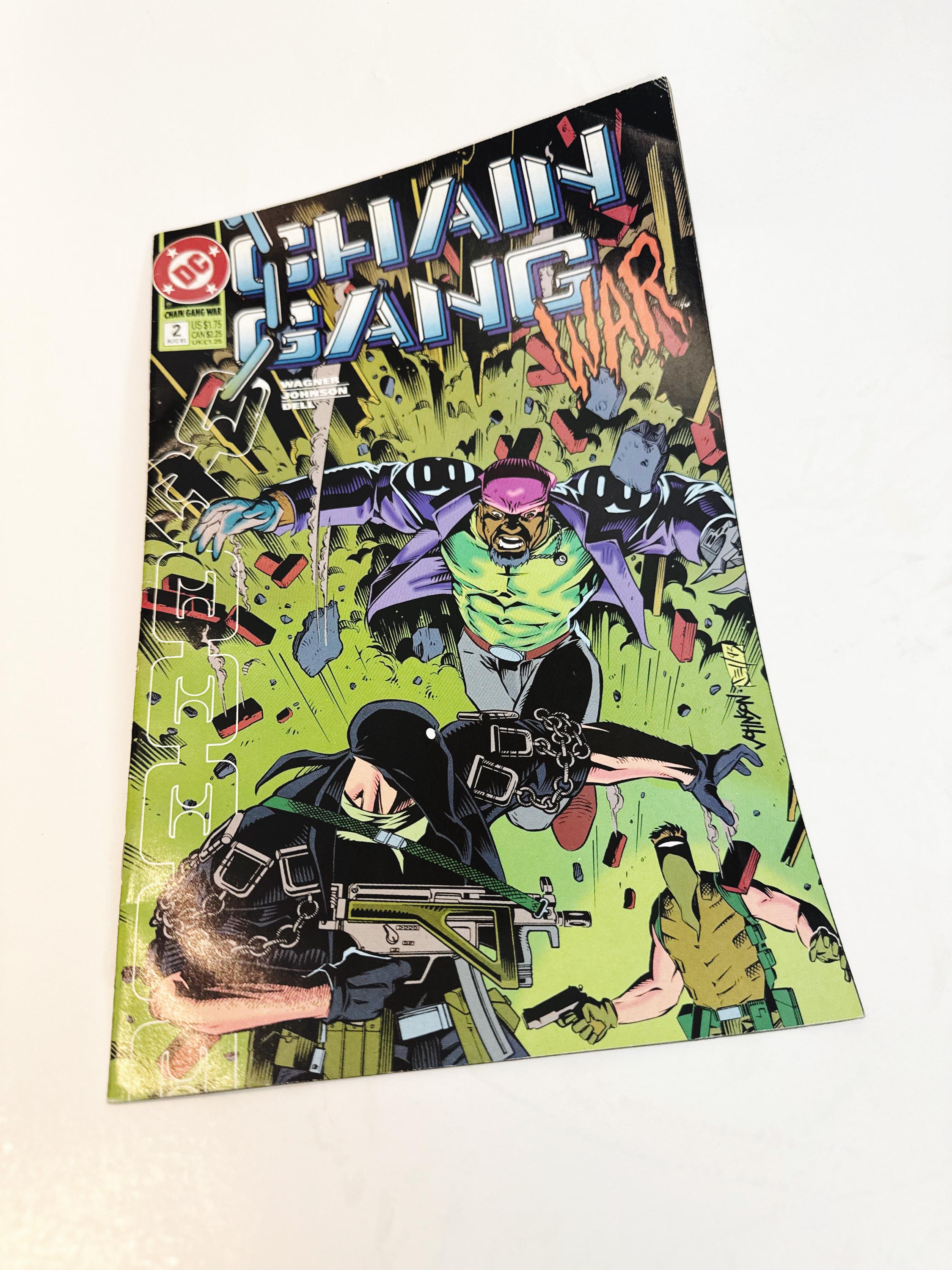 Chain Gang War #1: Vintage 1993 DC Comic Book - First Issue - Etsy