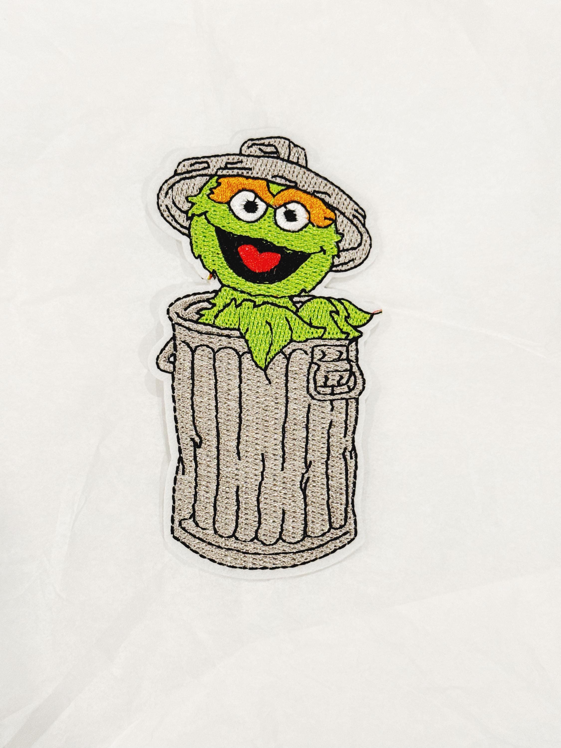 Sesame Street Logo & Oscar The Grouch Vinyl Stickers - Officially Licensed Die-Cut Decals For Laptops & More