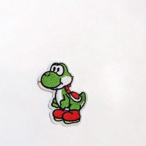 Nintendo Iron On Patch Applique Super Mario Brothers Inspired Video Game Sew On Patch DIY Costume Turtle Dinosaur image 7