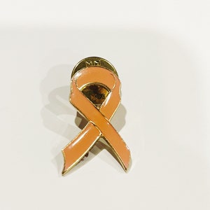 Breast Cancer Awareness Pink Ribbon Pin Vintage Lapel Pin Enamel Pink Ribbon Brooch Tack