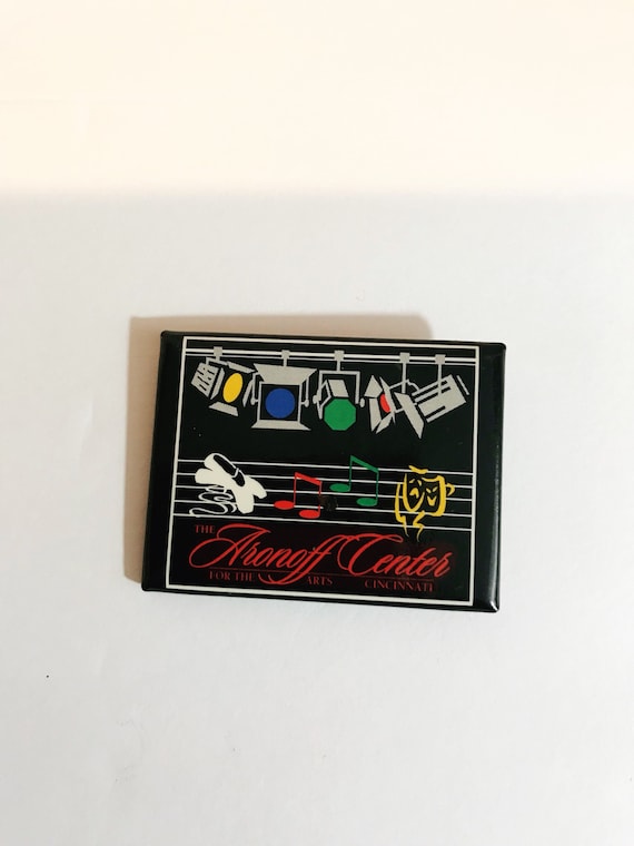 Vintage Aronoff Center Cincinnati Pin: Performing Arts Souvenir
