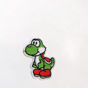 Nintendo Iron On Patch Applique Super Mario Brothers Inspired Video Game Sew On Patch DIY Costume Turtle Dinosaur image 8