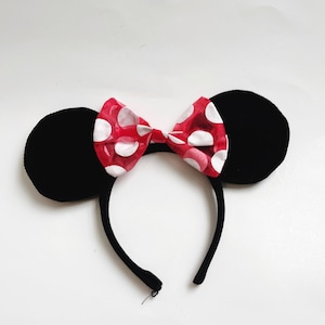 Minnie Mouse Ears Headband Minnie Ears Crown Disney Hair Accessory Mouse Ears