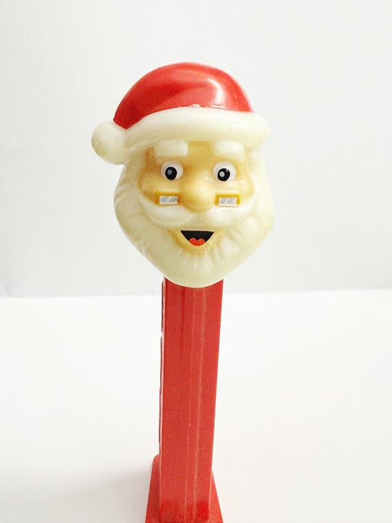 PEZ ペッツ　オールド　サンタ Vintage Santa Claus PEZ Dispenser – Red Stem Christmas Holiday