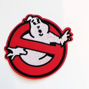 Ghost Busters Inspired Patch Iron On Sew on Embroidered Patch Appliqué Ghost Busters Movie Inspired Patch image 5