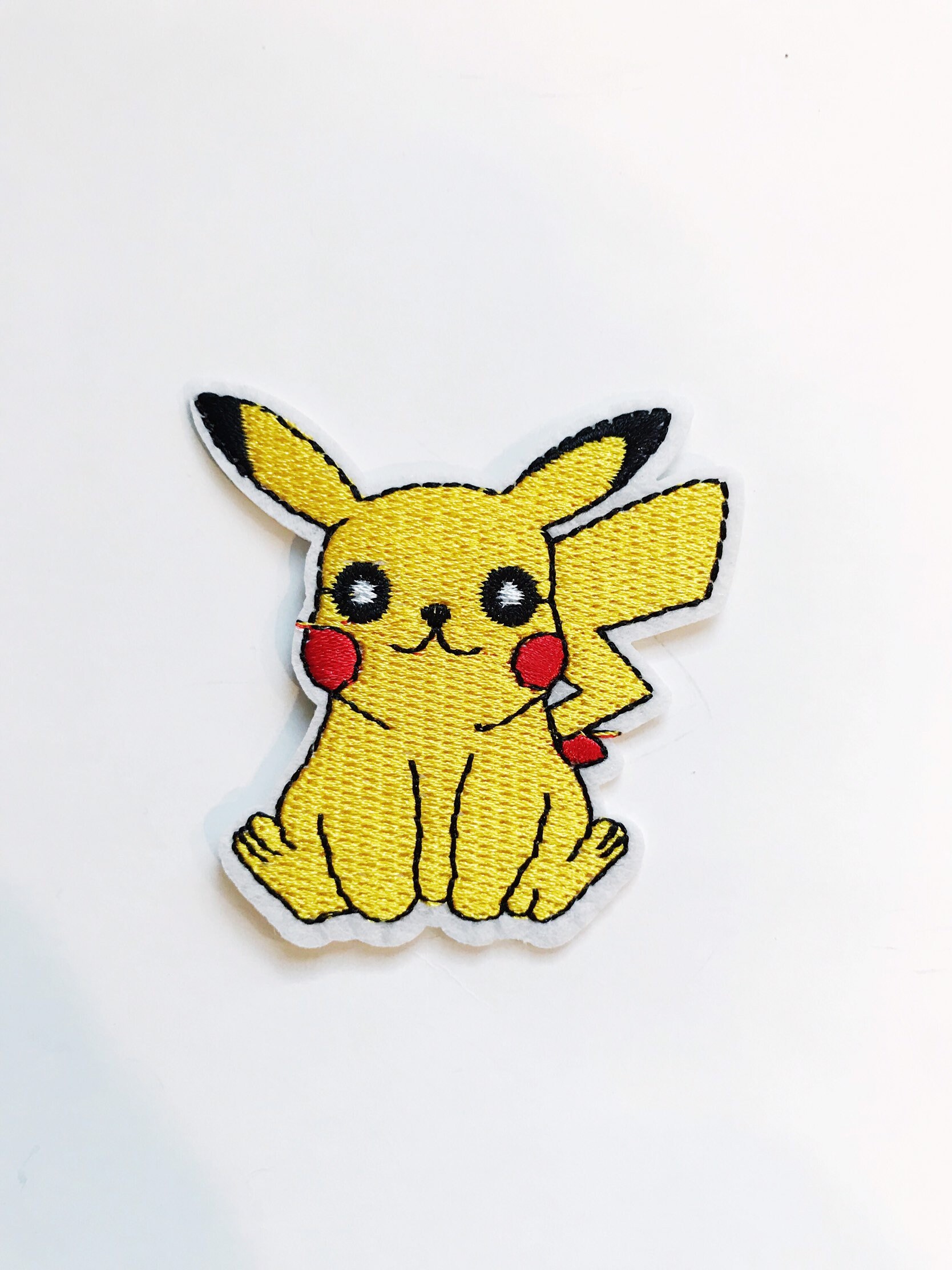 Pokemon Cloth Patch Pikachu Clothes Stickers Sew on Embroidery Patches  Applique Iron on Clothing Cartoon DIY Garment Decor