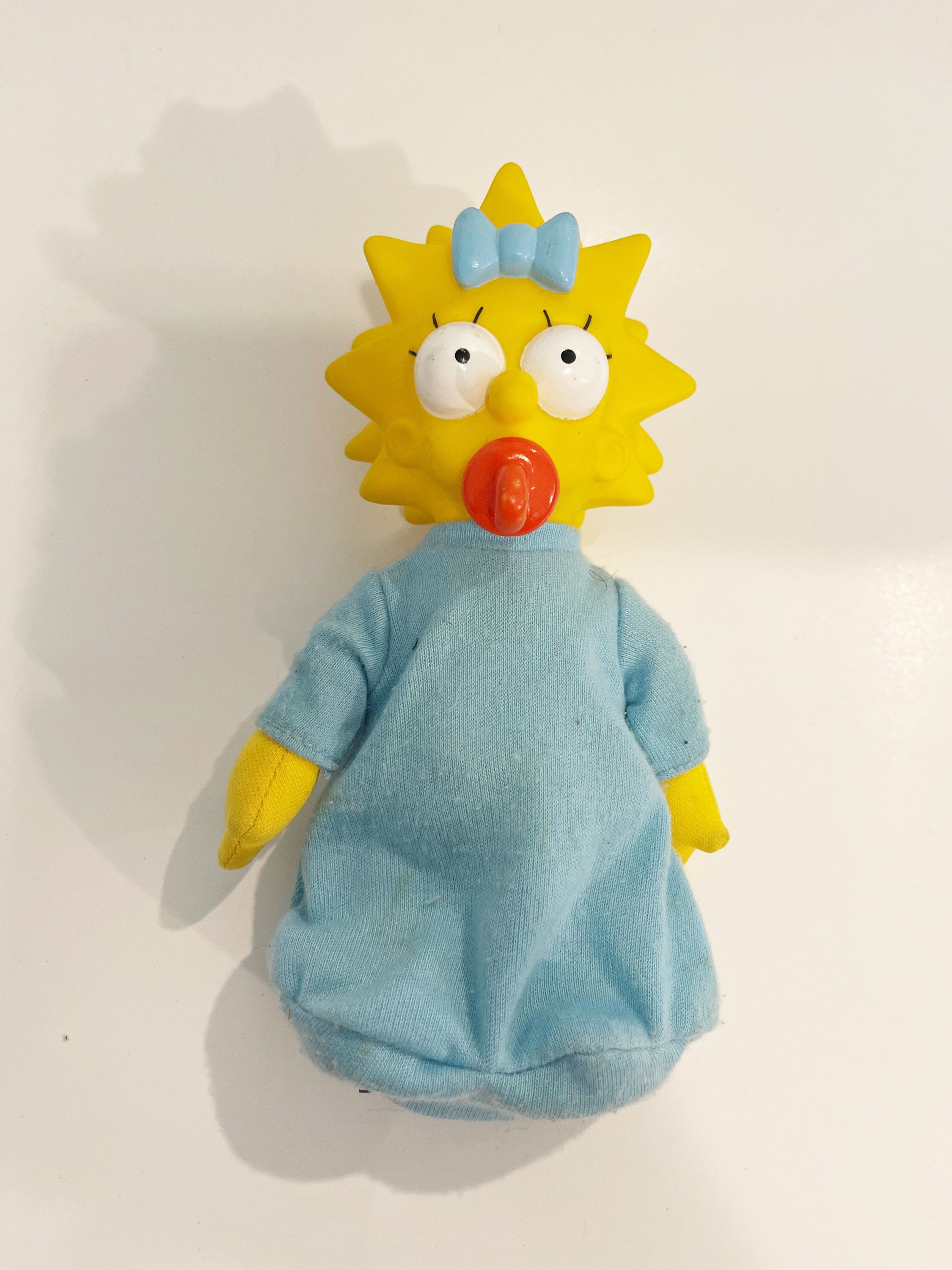Vintage Maggie Simpson Toy Doll Vintage 1990s Plush Maggie Toy the