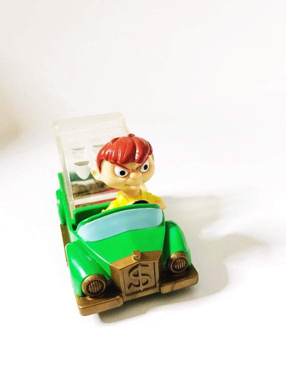 【レア90年代】タイニー・トゥーンズのモンタナ・マックスのヴィンテージフィギュア Vintage 1992 Tiny Toons Montana Max Wacky Rollers Mcdonalds Happy