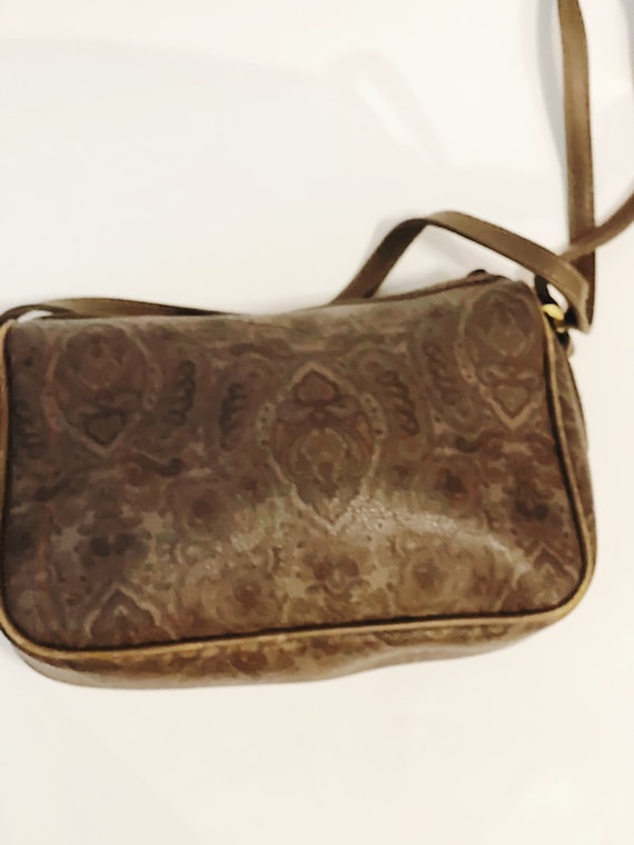 Vintage 1990s Liz Claiborne Purses Brown Leather … - image 3