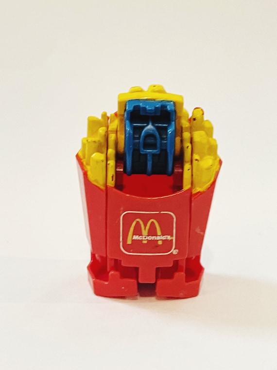 ヴィンテージ 1987 マクドナルド フライドポテト トランスフォーマー