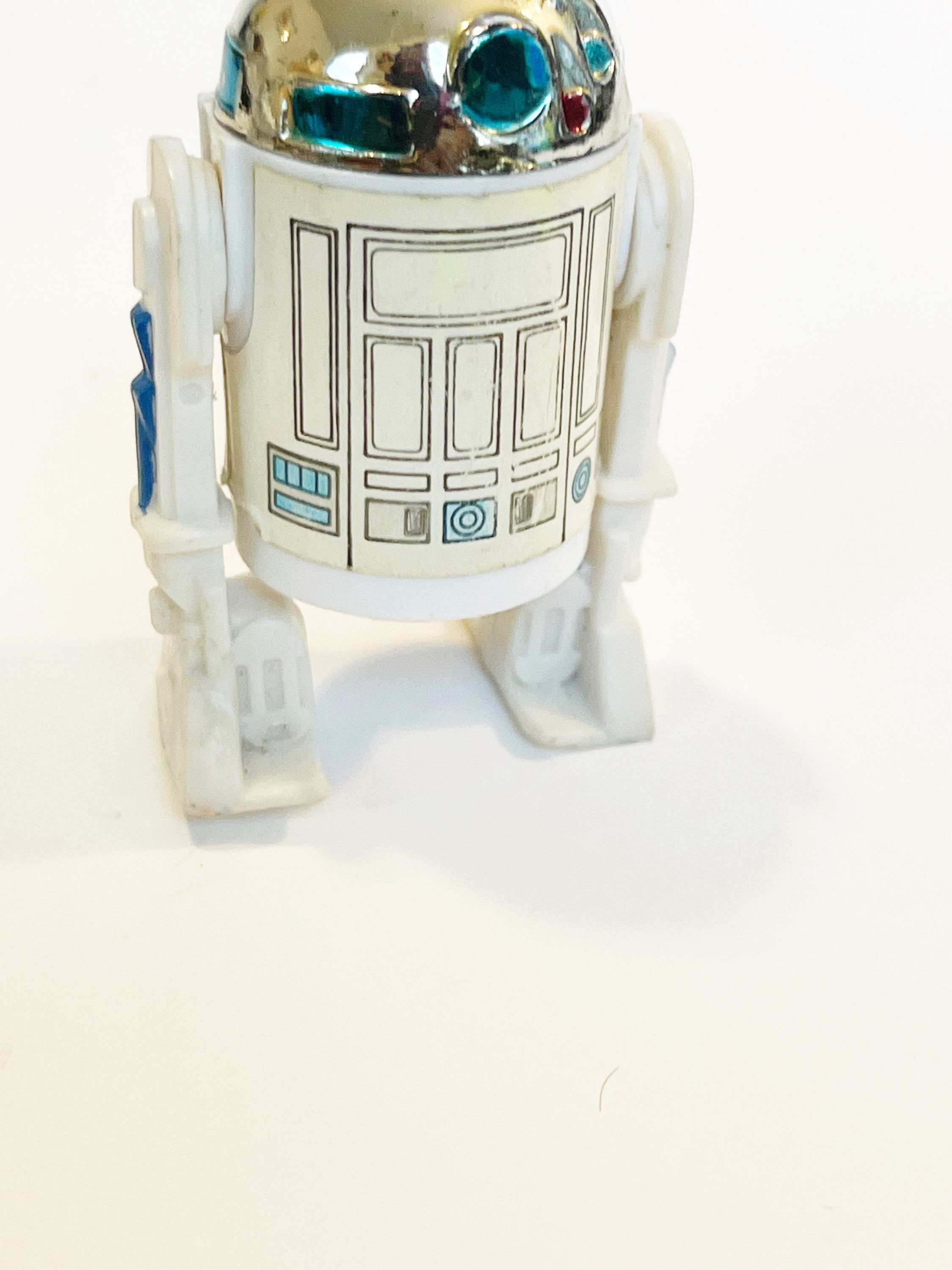 Vintage 1977 Star Wars R2-D2 Kenner Action Figure - Hong Kong COO