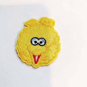 Krümelmonster Bügelbild Sesamstraße Patch DIY Applikation