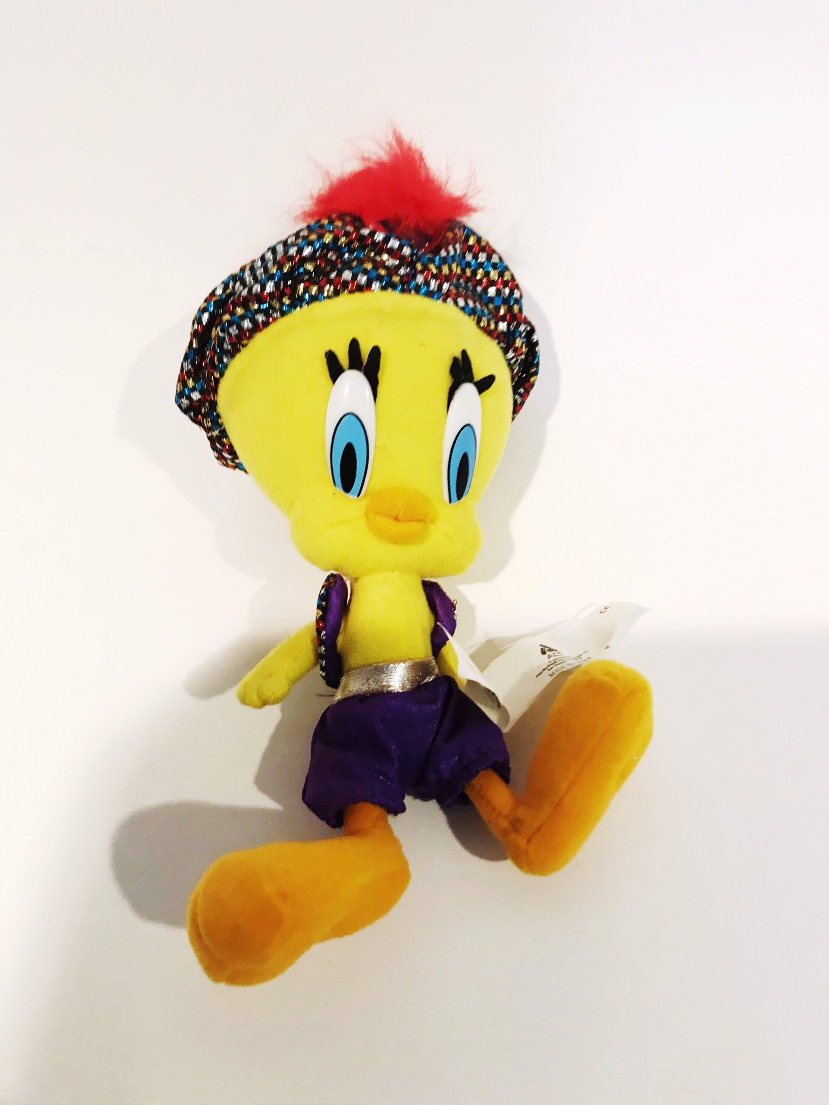 ルーニーテューンズ　ジャンボTWEETY 90センチ ヴィンテージぬいぐるみ ビンテージ トゥイーティー バード ぬいぐるみ: ルーニー・テューンズ