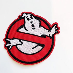 Ghost Busters Inspired Patch Iron On Sew on Embroidered Patch Appliqué Ghost Busters Movie Inspired Patch image 8