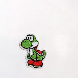 Nintendo Iron On Patch Applique Super Mario Brothers Inspired Video Game Sew On Patch DIY Costume Turtle Dinosaur image 3