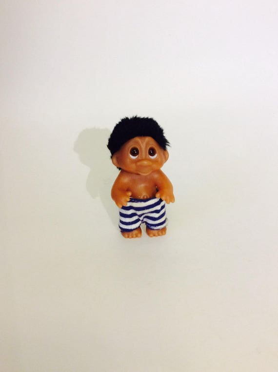black troll doll