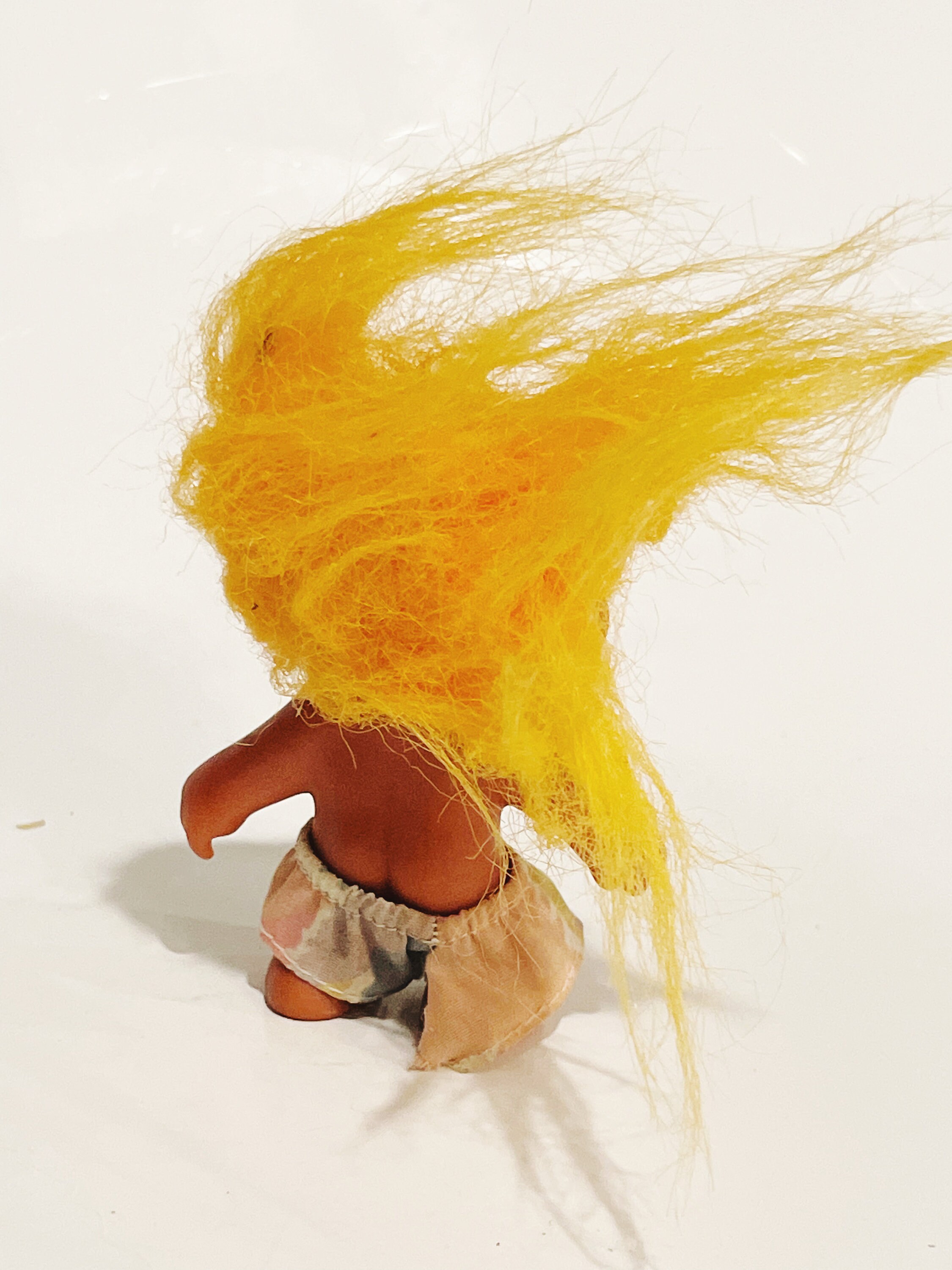 ヴィンテージ DAM Russ Troll 人形：1990年代コレクターズアイテム