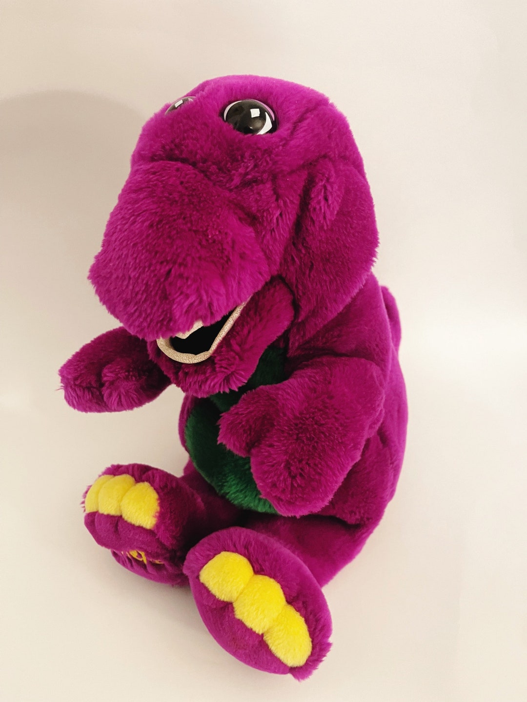 Vintage Barney Puppet Barney & Friends Dakin Vintage 1992 12 Etsy