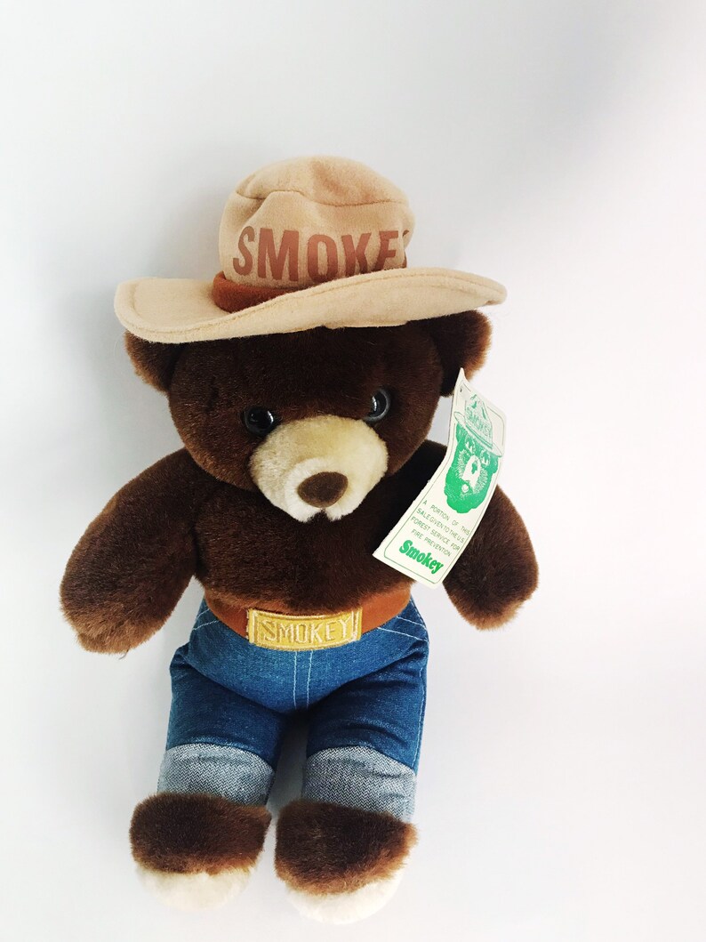 original smokey the bear stuffed animal