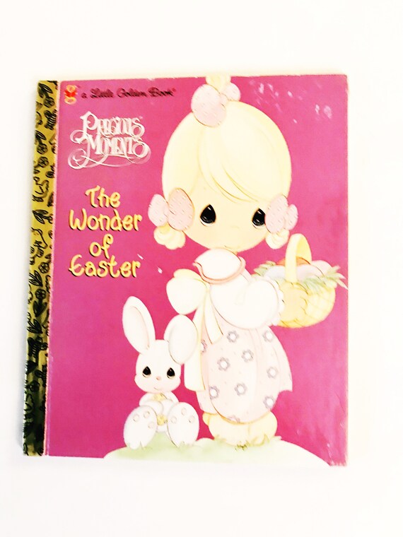 Vintage Precious Moments Easter Book: A Little Golden Book (2000) - Etsy