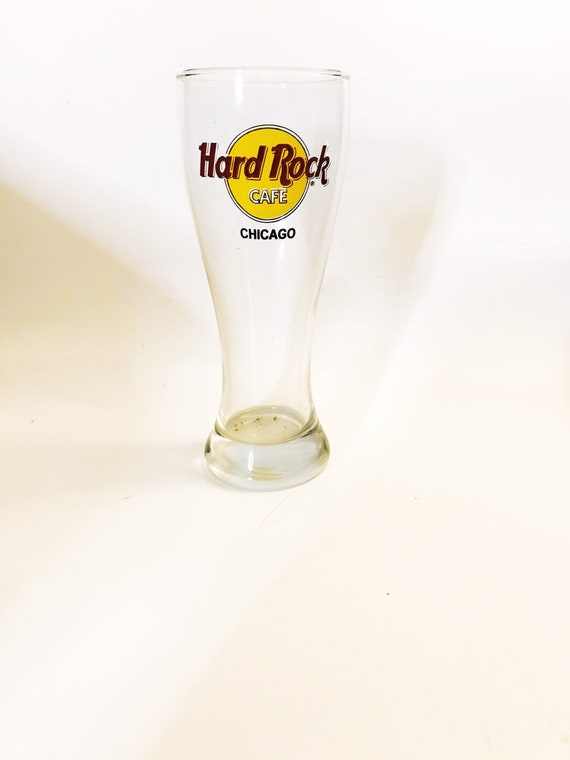 Vintage Hard Rock Cafe Chicago Glass Chicago Souvenir Beer - Etsy 日本