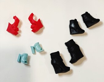 Barbie Doll Shoes Barbie Shoe Lot Dollhouse Accessories, Fashion