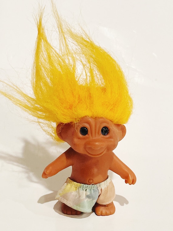 ビンテージぽっちゃりトロール人形 Rauls Monkey Troll Figure