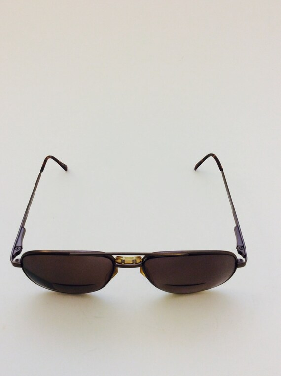 Metal Frame Aviator Prescription Glasses Eyeglass… - image 4
