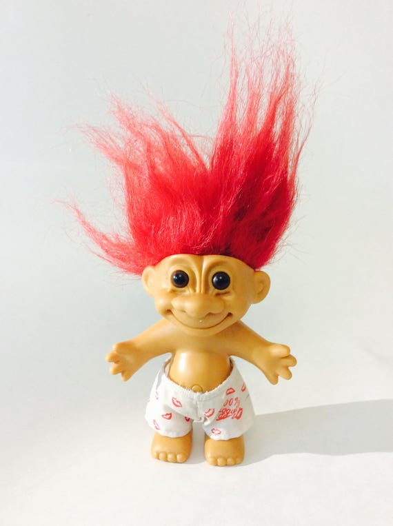 troll with red hair