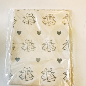 Envoltura de regalo de boda Campanas Novia Amor Compromiso Fiesta De envolver Papel Tierno Pensamientos Envoltura de regalo Hoja de fiesta Suministros Regalo Embalaje de regalo
