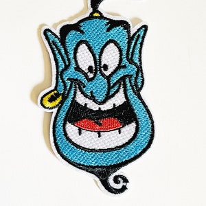 Genie Patch, Aladin Patch, Bügelbild, Disney Patch, Jacken Aufnäher, Aufnäher für Jacke, DIY Applikation