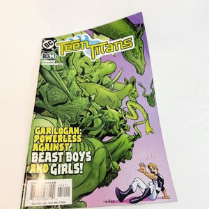 Teen Titans #14 Beast Boy DC Comics 2004 Geoff Johns Vintage Comic Book Vtg Super Hero Magazine